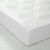 Drap-housse uni jersey bonnets 26 cm (blanc)