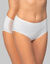Culotte coton biologique(**) forme midi - lot de 2 (blanc)