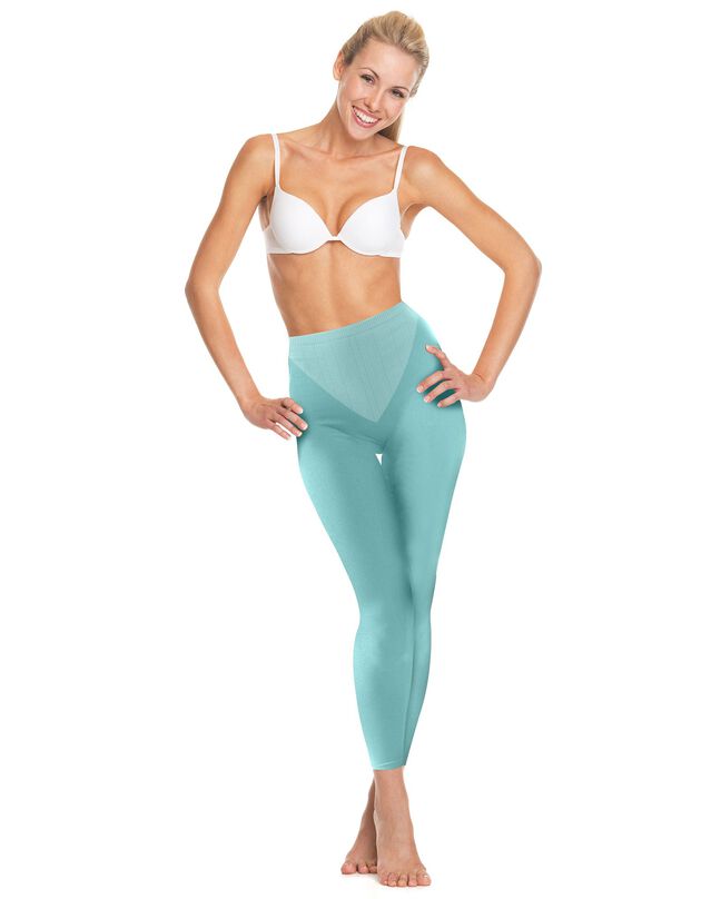 Legging textile amincissant Skin Up® (vert)