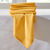 Serviette de table unie - lot de 6 (jaune)