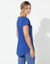 Tee-shirt manches courtes (bleu indigo) Tee-shirt manches courtes (bleu indigo)