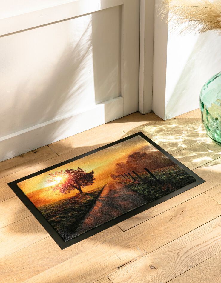 Tapis anti-poussière paysage automnal (imprimé)