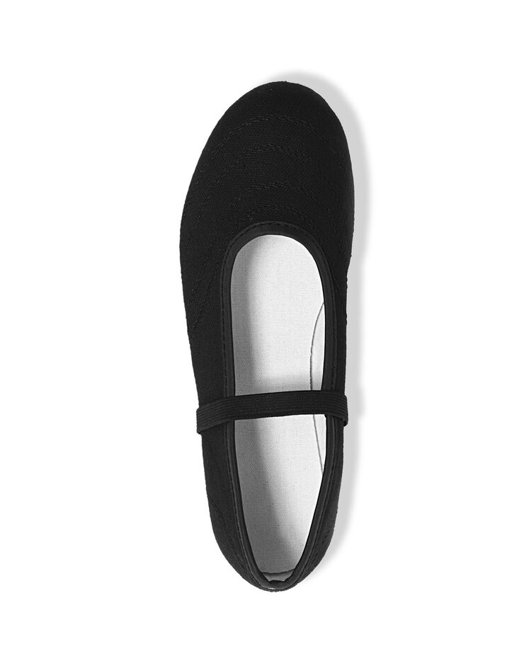 Ballerines élastiquées (noir) Ballerines élastiquées (noir)