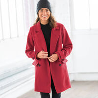 Manteau grande taille femme
