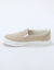 Tennis en toile slip on (ficelle)