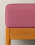 Drap-housse irrétrécissable uni coton (fuchsia)