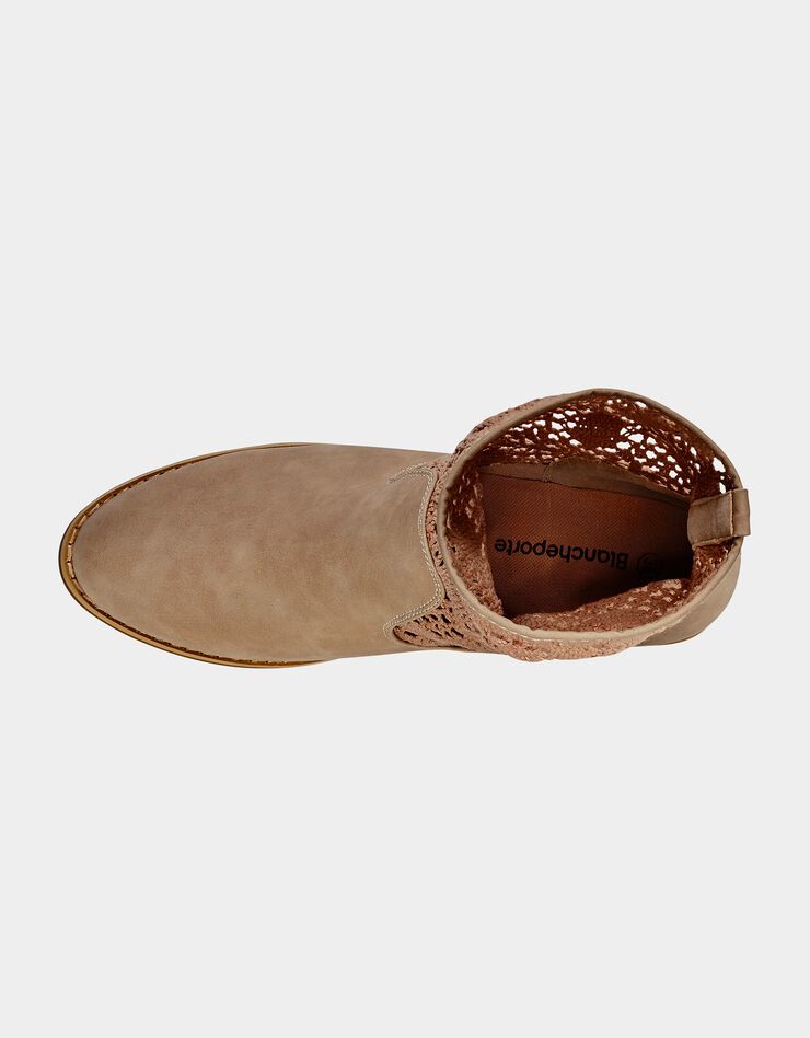 Boots macramé (taupe)