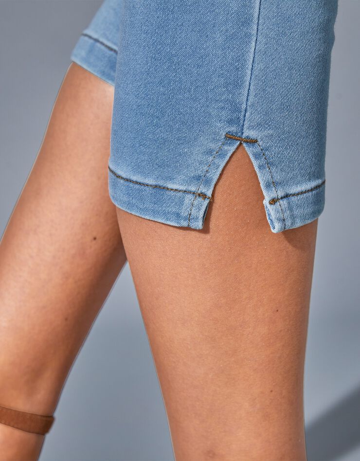 Corsaire fuselé ultra stretch, jean (bleached) Corsaire fuselé ultra stretch, jean (bleached)