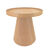 Table d'appoint ronde coloris bois (naturel)
