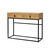 Console STOCKIES style industriel - 2 tiroirs (naturel)