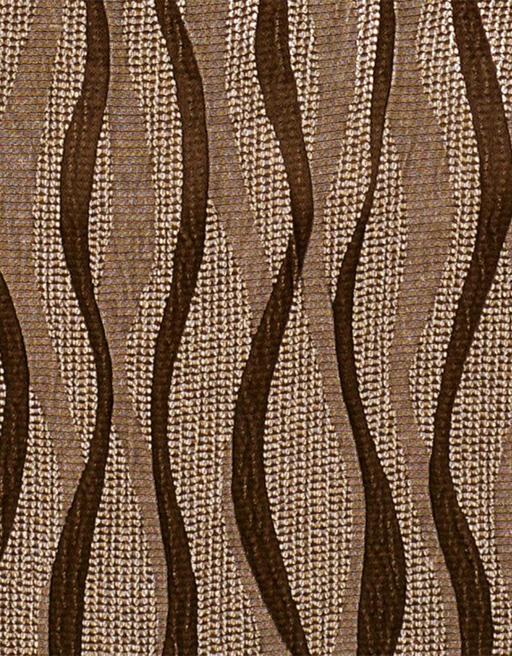Housse chaise extensible jacquard - lot de 2 (chocolat) Housse chaise extensible jacquard - lot de 2 (chocolat)