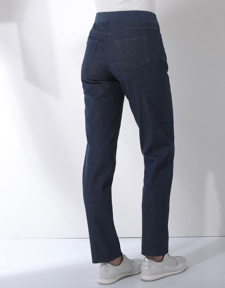 Jean coupe "boyfriend" ultra confort (dark blue) Jean coupe "boyfriend" ultra confort (dark blue)