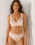 Culotte en dentelle Cerignola - lot de 2 (hibiscus + pêche)