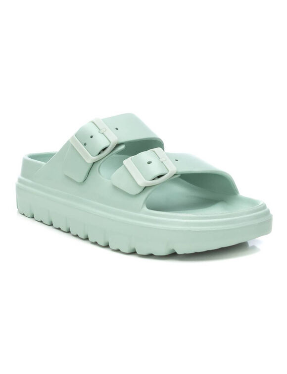 Mules 2 boucles (aqua)