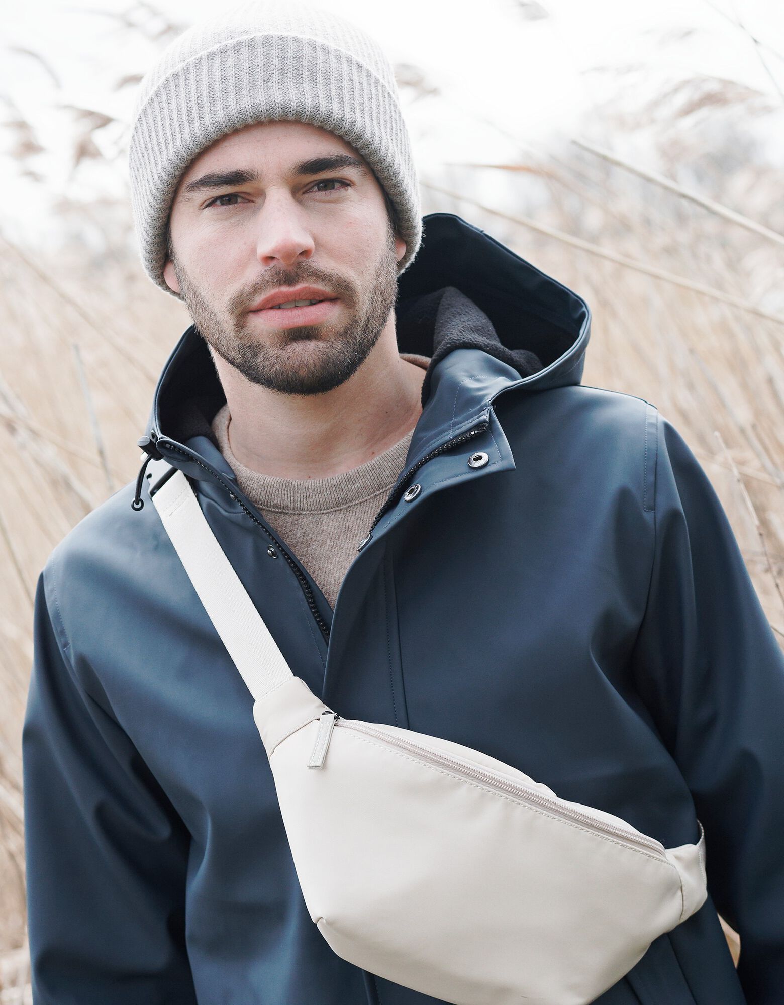 Sac banane imperm?�able en polyamide recycl?�(**), taupe | Blancheporte