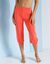 Pantacourt forme boule, uni (corail)