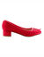Ballerines petit talon (rouge foncé)