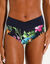 Culotte de bain taille haute Banna (marine / multicolore)