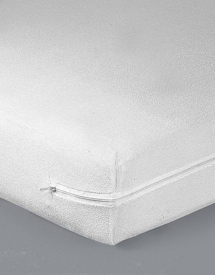 Housse de matelas ultra extensible 25 cm Sanitized® (blanc)