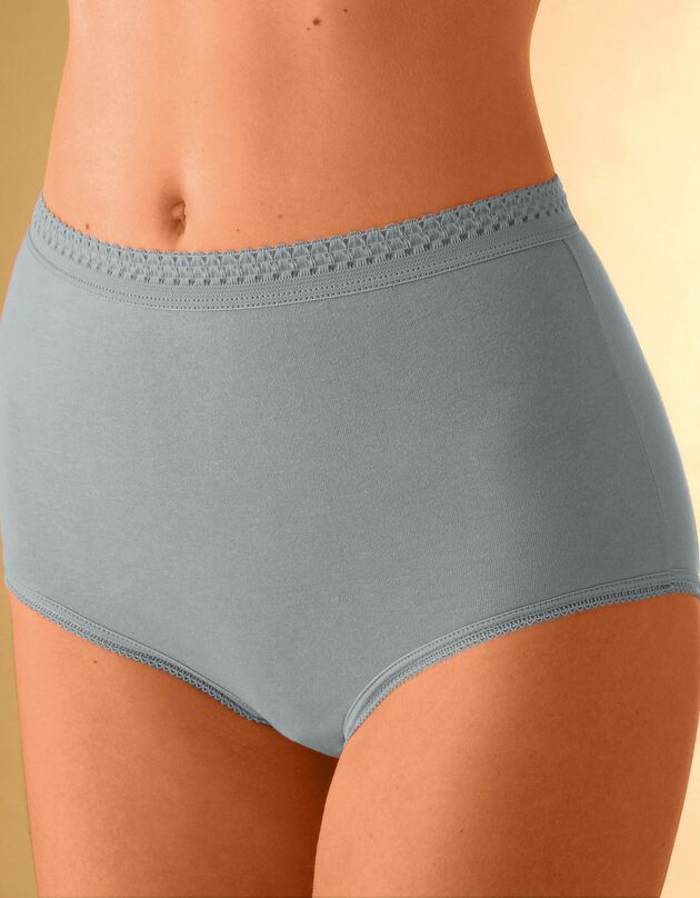 Culotte maxi coton - lot de 10 (neutre)