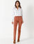Pantalon sculptant, 5 poches (caramel)