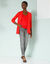 Gilet porter ouvert (rouge)