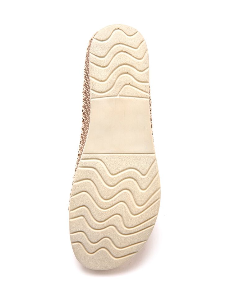 Mules ultra souples cuir - grande largeur (beige) Mules ultra souples cuir - grande largeur (beige)
