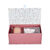Coffret bougie parfumée et pot pourri (rose)