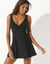 Maillot de bain 1 pièce avec jupette Solaro (noir)
