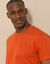 T-shirt col rond manches courtes (orange)