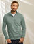 Sweat molleton col camionneur zippé (tilleul)