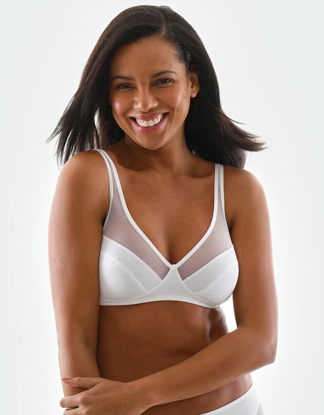 Soutien-gorge Generous uni - sans armatures (blanc)