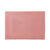 Tapis de bain &eacute;ponge 600 g/m&sup2; liteau motif frise grecque (bois de rose)