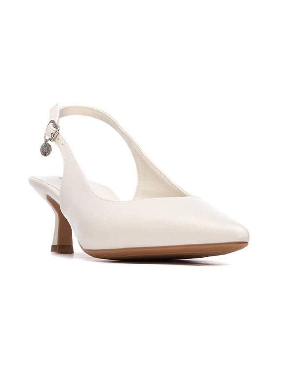 Escarpins slingback (&eacute;cru)