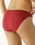 Culotte coton forme midi imprimé motifs "coeurs" assortis – Lot de 4  (rouge)