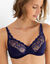 Soutien-gorge "Essential Elegance" dentelle forme embo&icirc;tante -  avec armatures  (marine)