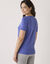 T-shirt thermique col rond - manches courtes (bleu jean)