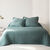 Couvre-lit matelassé - microfibre (eucalyptus)
