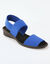Sandales élastiquées (bleu)