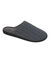 Chaussons mules ergonomiques velours (bleu / gris)