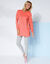 Sweat long, molleton gratté (corail)