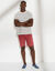 Bermuda chino ceinture arrondie sous le ventre (corail grisé)