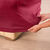 Housse extensible unie canapé fauteuil accoudoirs (bordeaux)