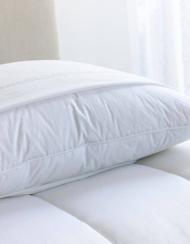 Sous-taie coton - lot de 2 (blanc)