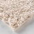 Tapis décoratif uni moelleux (beige)