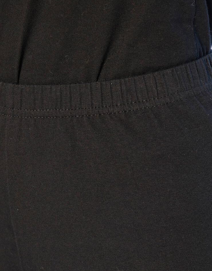 Legging taille élastiquée - lot de 2 (noir / noir) Legging taille élastiquée - lot de 2 (noir / noir)