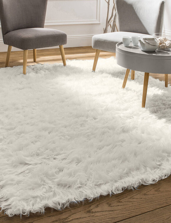 Tapis poils longs (naturel)