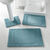 Tapis de bain qualité hôtelière 2100 g/m² (lagon)