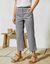 Pantacourt droit stretch (gris)