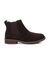 Boots chelsea dessus cuir  (marron)